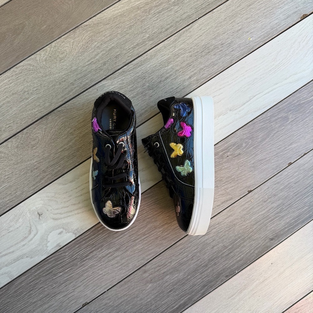 Kurt Geiger Kids' Mini Laney Butterfly Sneaker